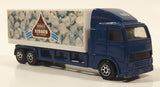 1998 Hot Wheels Haulers Hershey's Kisses Milk Chocolates Dark Blue and White Die Cast Toy Car Vehicle