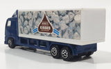 1998 Hot Wheels Haulers Hershey's Kisses Milk Chocolates Dark Blue and White Die Cast Toy Car Vehicle