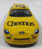 1998 Racing Champions NASCAR #26 Johnny Benson Ford Taurus Yellow Cheerios Betty Crocker Pop Secret 1/24 Scale Die Cast Toy Car Vehicle