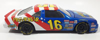 1991 Revell NASCAR #16 Ted Musgrave Ford Thunderbird Blue The Family Channel Primestar 1/24 Scale Die Cast Toy Car Vehicle with Opening Hood