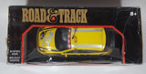 Motor Max Road & Track Factory Tuner Ford Focus SVT ZX3 Yellow 1:18 Scale Die Cast Toy Car Vehicle New in Box