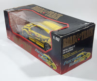 Motor Max Road & Track Factory Tuner Ford Focus SVT ZX3 Yellow 1:18 Scale Die Cast Toy Car Vehicle New in Box