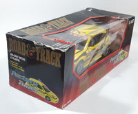 Motor Max Road & Track Factory Tuner Ford Focus SVT ZX3 Yellow 1:18 Scale Die Cast Toy Car Vehicle New in Box