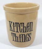 Vintage T.G. Green Ltd. Church Gresley Kitchen Things Utensil Holder 5 1/2" Tall Stoneware Pottery Made in England