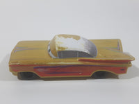2006 Disney Pixar Cars Ramone '59 Impala Gold Plastic Toy Car Vehicle
