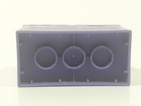 Extremely Rare Early 2000's Nestle Smarties Purple Opening Chest Duplo Style Plastic Building Block