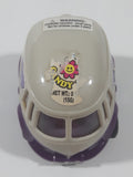 KidsMania Happy Van Purple Bus Plastic Pull Back Toy Car Candy Vehicle
