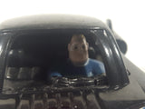 2004 McDonald's Disney Pixar The Incredibles Mr. Credible Black and Grey Plastic Pull Back Toy Car Vehicle