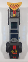 Speed Track Launch Speedster Aero Version Car Carrier Transport Truck Black 11 3/4" Long Plastic Toy Car Vehicle 7341