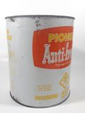 Rare Vintage Pioneer Grain Company Anti-Freeze Ethylene Glycol Base 1 Gal 4.55L 8 1/8" Tall Metal Coolant Can Regina Winnipeg Calgary