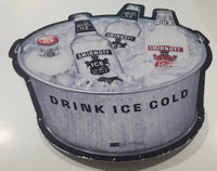 Smirnoff Ice Triple Black Vodka Drink Ice Cold 20 3/4" x 23" Embossed Tin Metal Sign