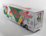 1996 Scaletech Limited Edition 1 of 1000 ﻿Kellogg's Racing Semi Tractor Truck and Trailer NASCAR #5 Terry Labonte Corn Flakes Corny Mascot White 1/24 Scale Large 29 1/2" Long Die Cast Toy Car Vehicle