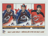 2002-03 McDonald's Pacific Prism Platinum Salt Lake Gold NHL Ice Hockey Trading Cards (Individual)