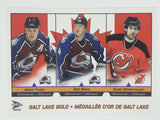 2002-03 McDonald's Pacific Prism Platinum Salt Lake Gold NHL Ice Hockey Trading Cards (Individual)