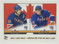 2002-03 McDonald's Pacific Prism Platinum Salt Lake Gold NHL Ice Hockey Trading Cards (Individual)