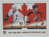 2002-03 McDonald's Pacific Prism Platinum Salt Lake Gold NHL Ice Hockey Trading Cards (Individual)