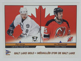 2002-03 McDonald's Pacific Prism Platinum Salt Lake Gold NHL Ice Hockey Trading Cards (Individual)