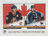 2002-03 McDonald's Pacific Prism Platinum Salt Lake Gold NHL Ice Hockey Trading Cards (Individual)