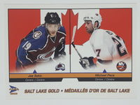 2002-03 McDonald's Pacific Prism Platinum Salt Lake Gold NHL Ice Hockey Trading Cards (Individual)