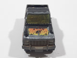 1982 Hot Wheels Ford Bronco Black Die Cast Toy Car SUV Vehicle Malaysia Busted Up