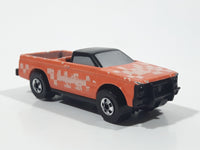 Rare 1990 Hot Wheels ConvertAbles Wreckers Pickup Truck Peach Die Cast Toy Car Vehicle
