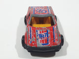 Vintage Majorette No. 202 Triumph TR7 Red 1:53 Scale Die Cast Toy Car Vehicle with Opening Doors