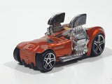 2006 Hot Wheels Big Blocks Twin Mill Hardnoze Metallic Orange Die Cast Toy Race Car Vehicle