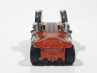 2006 Hot Wheels Big Blocks Twin Mill Hardnoze Metallic Orange Die Cast Toy Race Car Vehicle