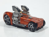 2006 Hot Wheels Big Blocks Twin Mill Hardnoze Metallic Orange Die Cast Toy Race Car Vehicle