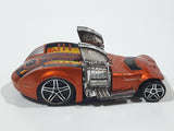 2006 Hot Wheels Big Blocks Twin Mill Hardnoze Metallic Orange Die Cast Toy Race Car Vehicle