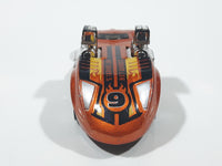 2006 Hot Wheels Big Blocks Twin Mill Hardnoze Metallic Orange Die Cast Toy Race Car Vehicle