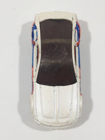 2005 Hot Wheels Robo Revenge Ford Mustang GT Concept White Die Cast Toy Car Vehicle