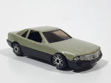 Yatming Road Tough No. 812 Mercedes-Benz SL 500 Light Olive Green Die Cast Toy Car Vehicle