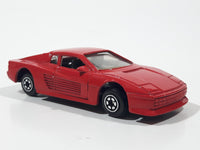 Yatming No. 8911 Ferrari Testarossa Red Die Cast Toy Exotic Dream Car Vehicle