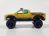 2012 Hot Wheels '10 Toyota Tundra Truck Yellow Die Cast Toy Car Vehicle