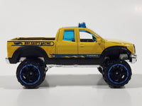 2012 Hot Wheels '10 Toyota Tundra Truck Yellow Die Cast Toy Car Vehicle