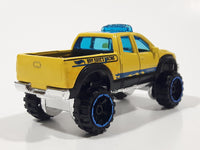 2012 Hot Wheels '10 Toyota Tundra Truck Yellow Die Cast Toy Car Vehicle