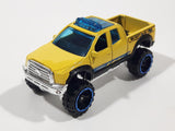 2012 Hot Wheels '10 Toyota Tundra Truck Yellow Die Cast Toy Car Vehicle