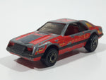 Vintage 1982 Hot Wheels The Hot Ones 1979 Ford Mustang Cobra Enamel Red Die Cast Toy Car Vehicle