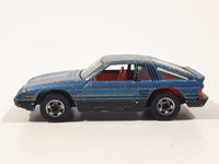 Vintage 1982 Hot Wheels Omni 024 Metalflake Blue Die Cast Toy Car Vehicle