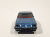 Vintage 1982 Hot Wheels Omni 024 Metalflake Blue Die Cast Toy Car Vehicle