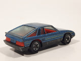 Vintage 1982 Hot Wheels Omni 024 Metalflake Blue Die Cast Toy Car Vehicle