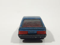 Vintage 1982 Hot Wheels Omni 024 Metalflake Blue Die Cast Toy Car Vehicle