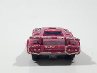 1988 Hot Wheels Color Changers Lamborghini Countach Pink Die Cast Toy Exotic Luxury Car Vehicle