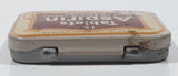 Vintage Bayer 12 Tablets Aspirin "Genuine" Small Pocket Size Tin Metal Hinged Pill Case EMPTY