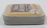 Vintage Bayer 12 Tablets Aspirin "Genuine" Small Pocket Size Tin Metal Hinged Pill Case EMPTY