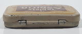 Vintage Bayer 12 Tablets Aspirin "Genuine" Small Pocket Size Tin Metal Hinged Pill Case EMPTY