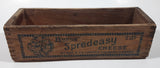 Antique Late 1800s Early 1900s Burn's & Co. Limited Burn's Spredeasy Cheese 2Lbs NET Wood Box Calgary, Canada