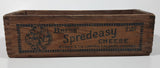 Antique Late 1800s Early 1900s Burn's & Co. Limited Burn's Spredeasy Cheese 2Lbs NET Wood Box Calgary, Canada