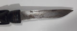 Vintage North African Warrior Hand Carved 9 3/4" Figural Tribal Knife Dagger with Wooden Sheath